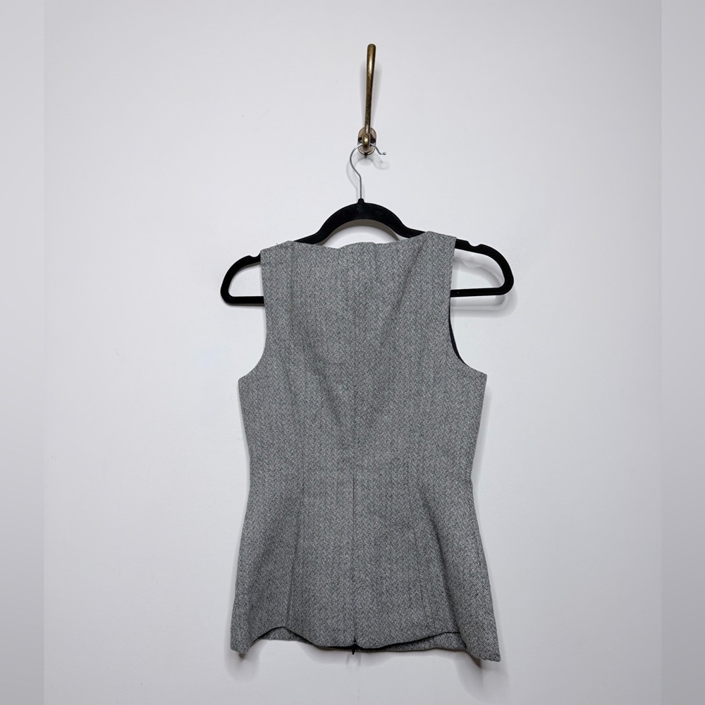Reformation Nolyn Sleeveless Wool Blend Top - Picture 6 of 7